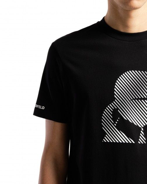 Karl Lagerfeld 755052 Black T-shirt - 192-755052-01 | PROF Online Store