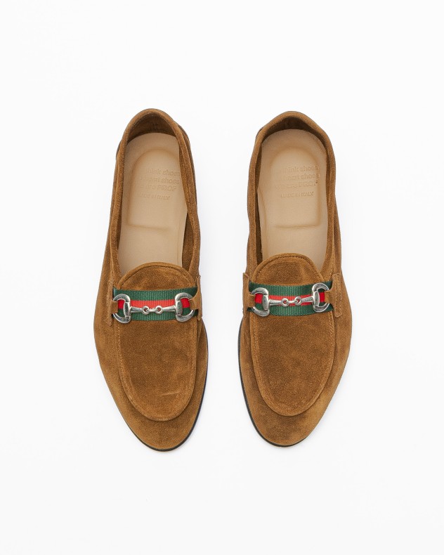PROF 6931S Camel Loafers - 22-6931S-04 - PROF