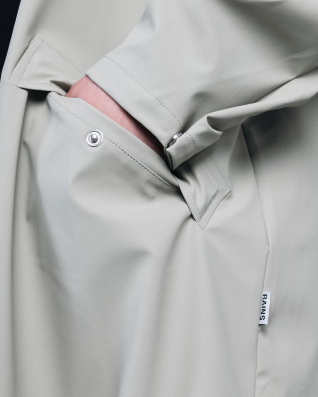 Lange waterdichte parka Rains