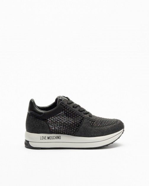 Love Moschino JA15474G0I Black Sneakers - 143-15474-01 | PROF Online Store