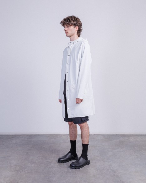 Parka impermeable larga Rains