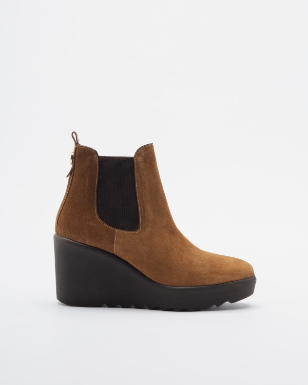 PROF Wedge ankle boots