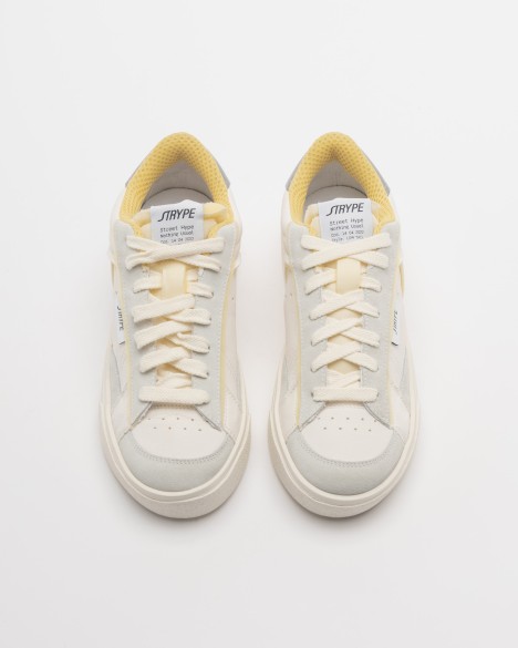 Witte sportschoenen Strype Witte sportschoenen Strype