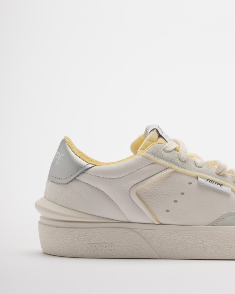 Witte sportschoenen Strype Witte sportschoenen Strype