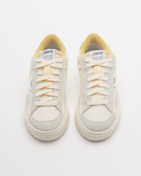 Sneakers bianche Strype Sneakers bianche Strype