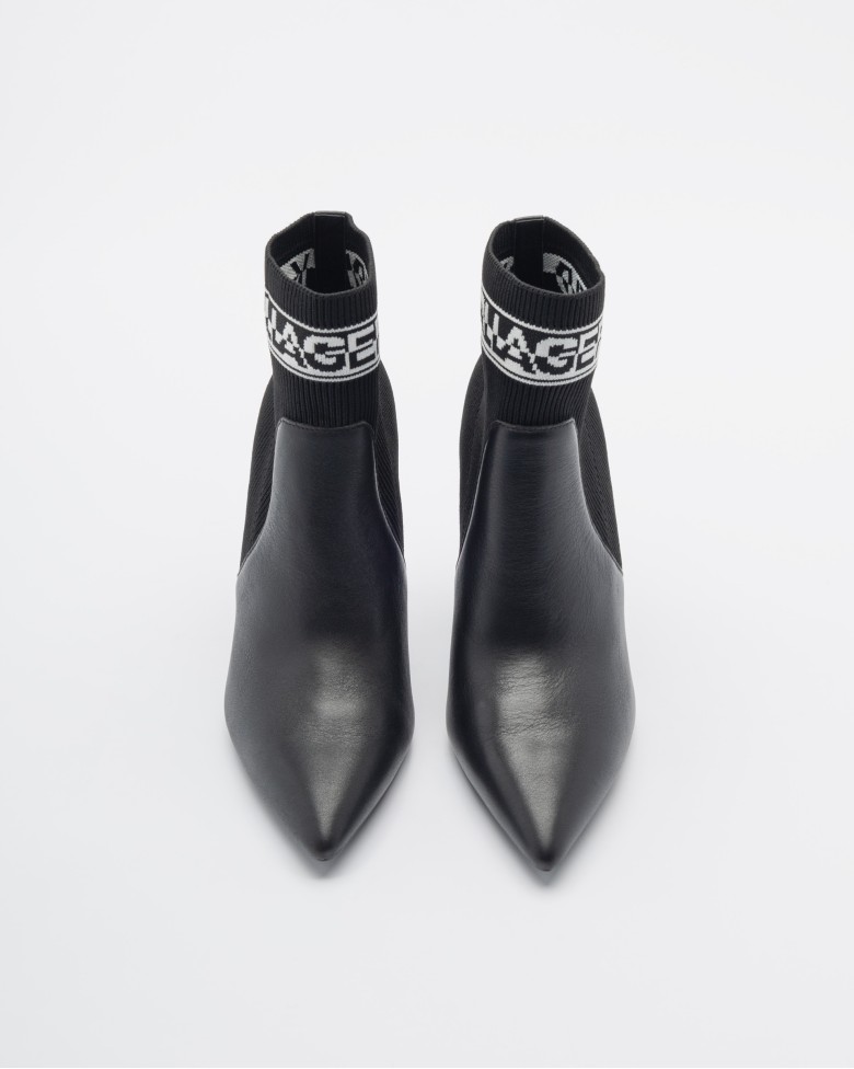 Karl lagerfeld mini boots hotsell