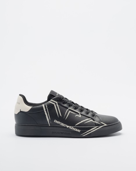 Armani jeans sneakers heren hotsell