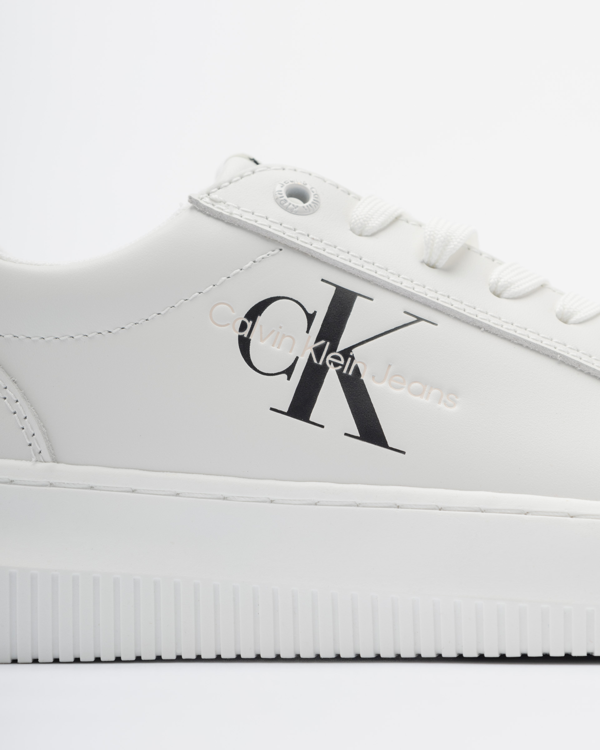 Baskettes blanches Calvin Klein Jeans