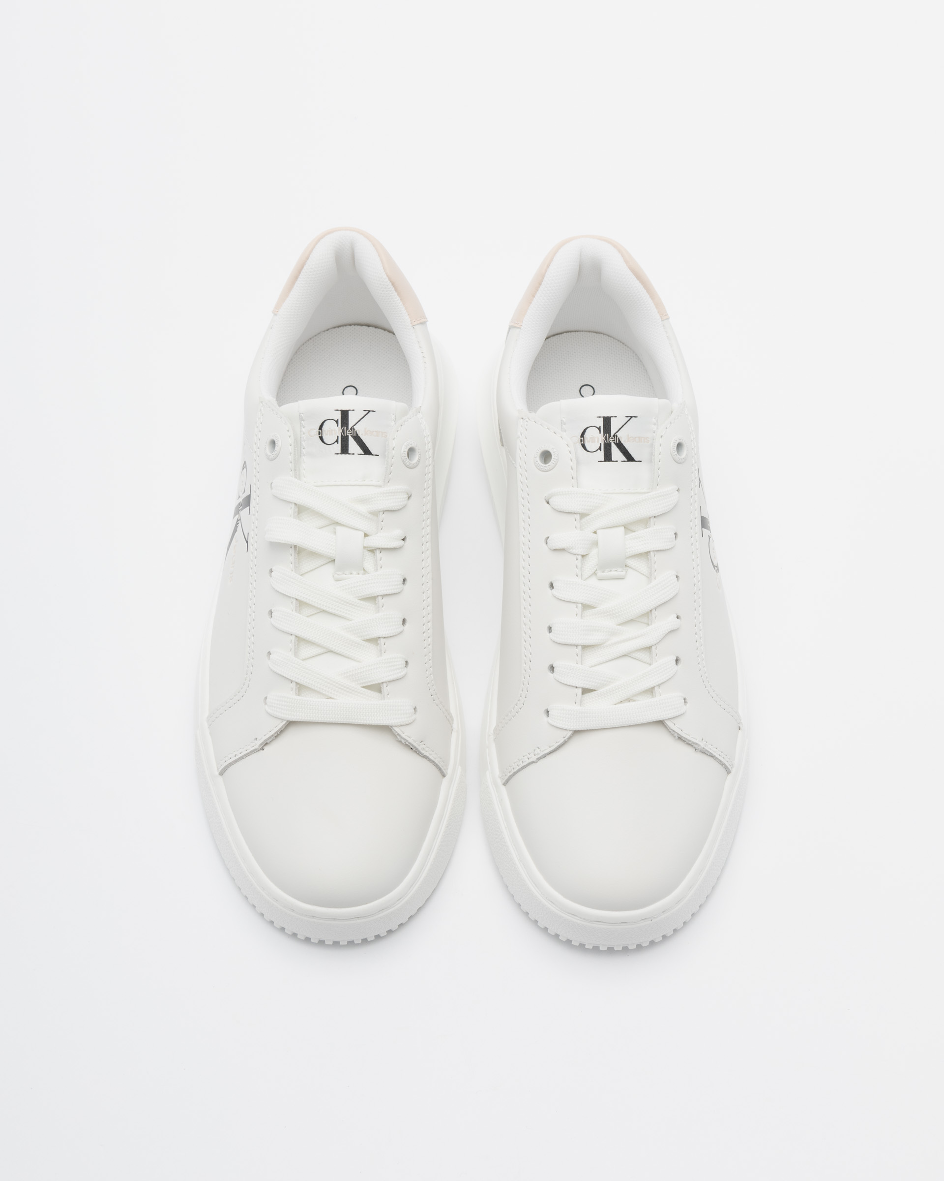 Baskettes blanches Calvin Klein Jeans