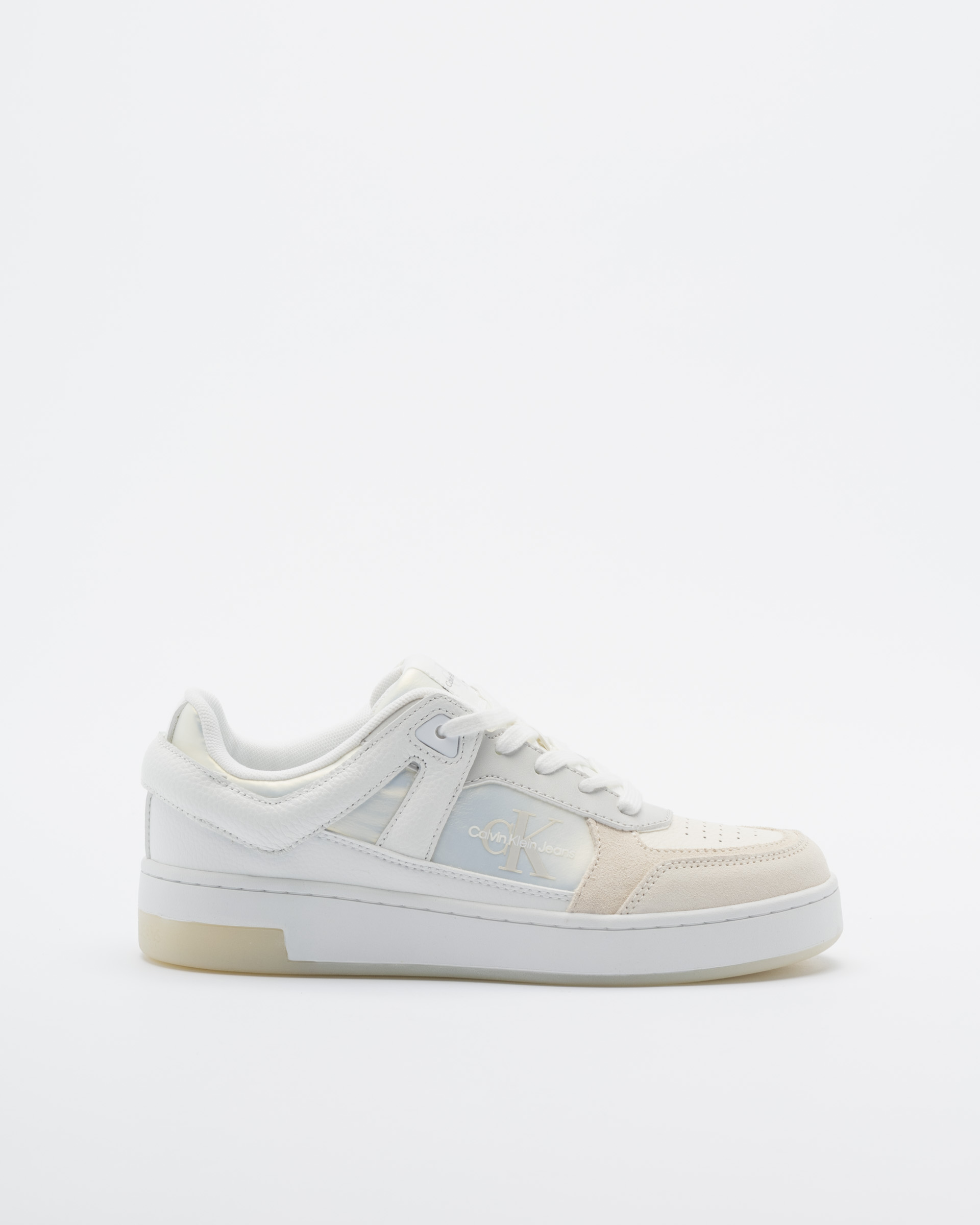 Baskettes blanches Calvin Klein Jeans