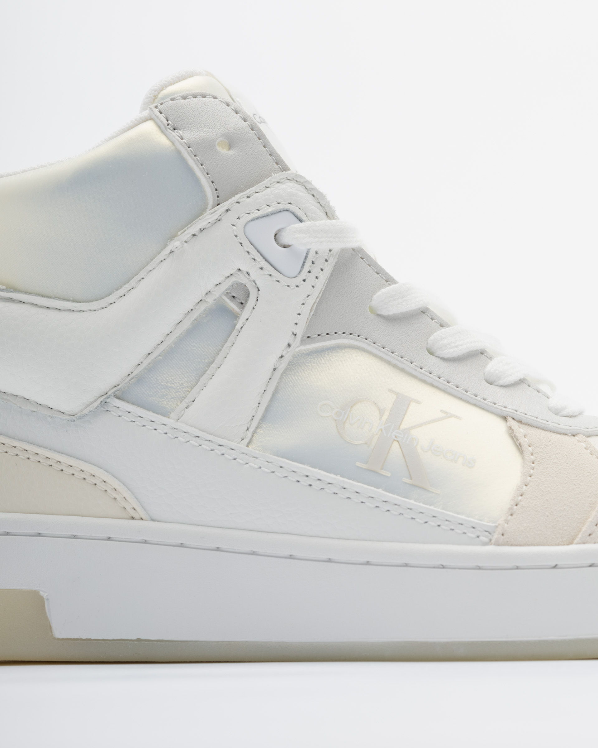 Baskettes blanches Calvin Klein Jeans