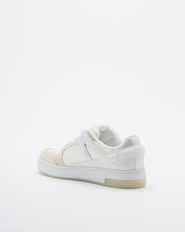 Witte sportschoenen Calvin Klein Jeans