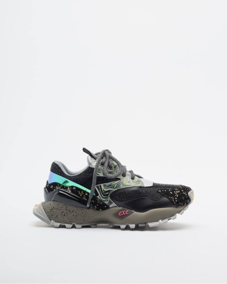 Exé 134-8 Black Sneakers 33-134-8B-01 PROF