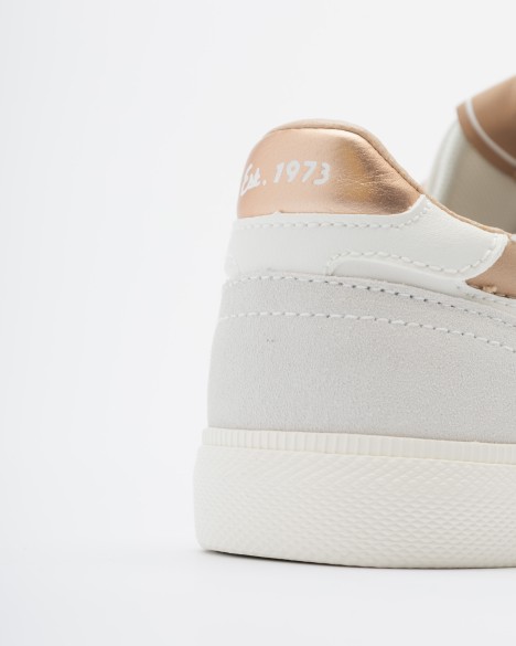 Baskettes blanches Pepe Jeans London