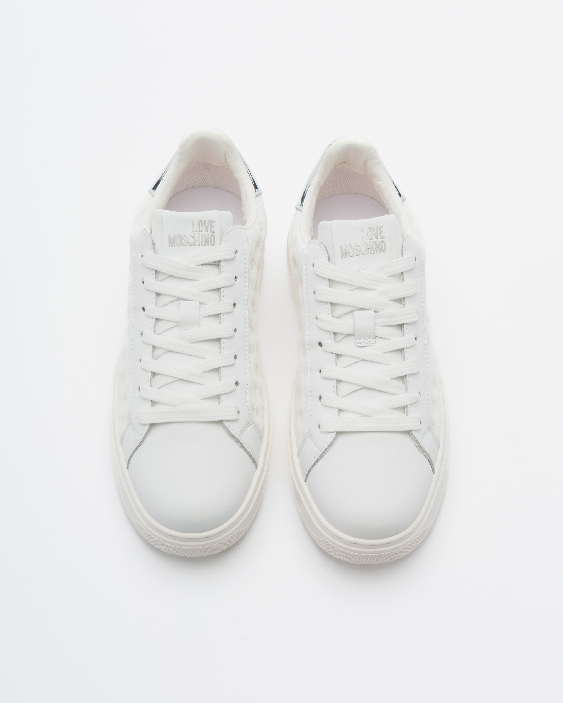 Sapatilhas brancas Love Moschino