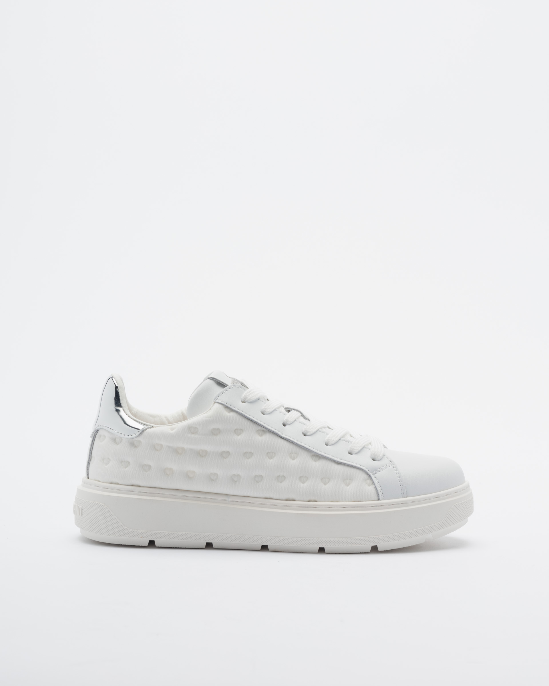 Sapatilhas brancas Love Moschino