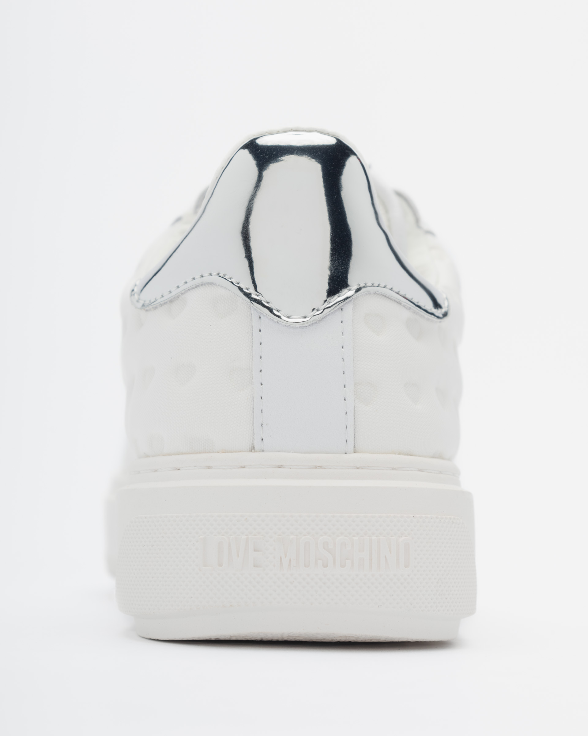 Sapatilhas brancas Love Moschino
