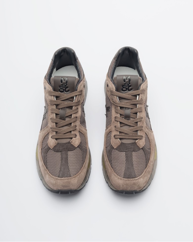 スニーカー PREMIATA Men Sneakers MASE7240 Brown PREMIATA - Sneakers - MASE 7240 - Hazelnut
