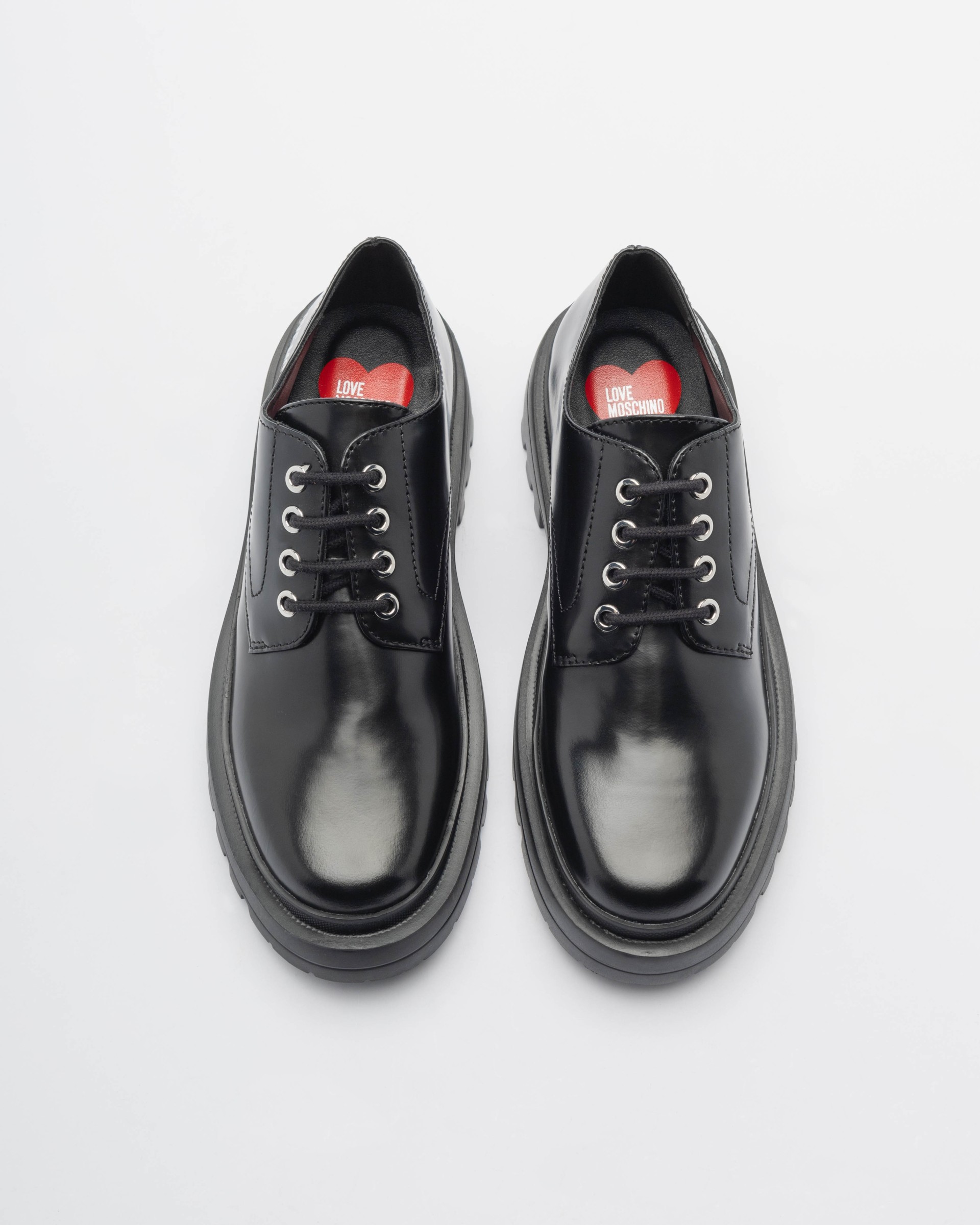 Sapatos derby Love Moschino