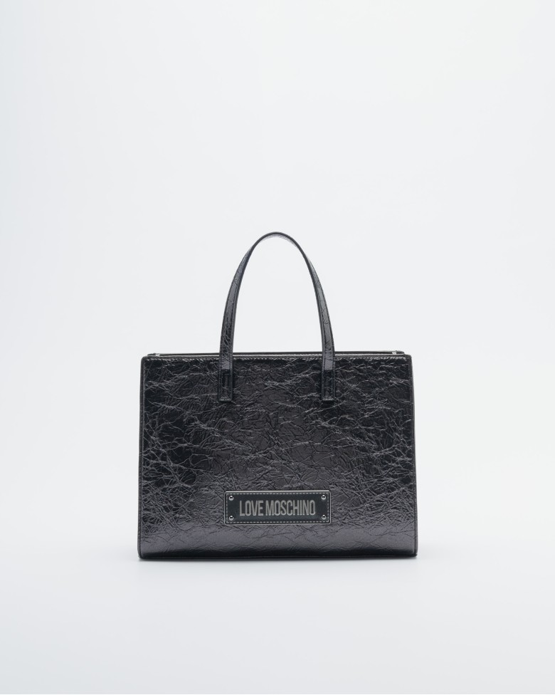 Moschino black tote bag online