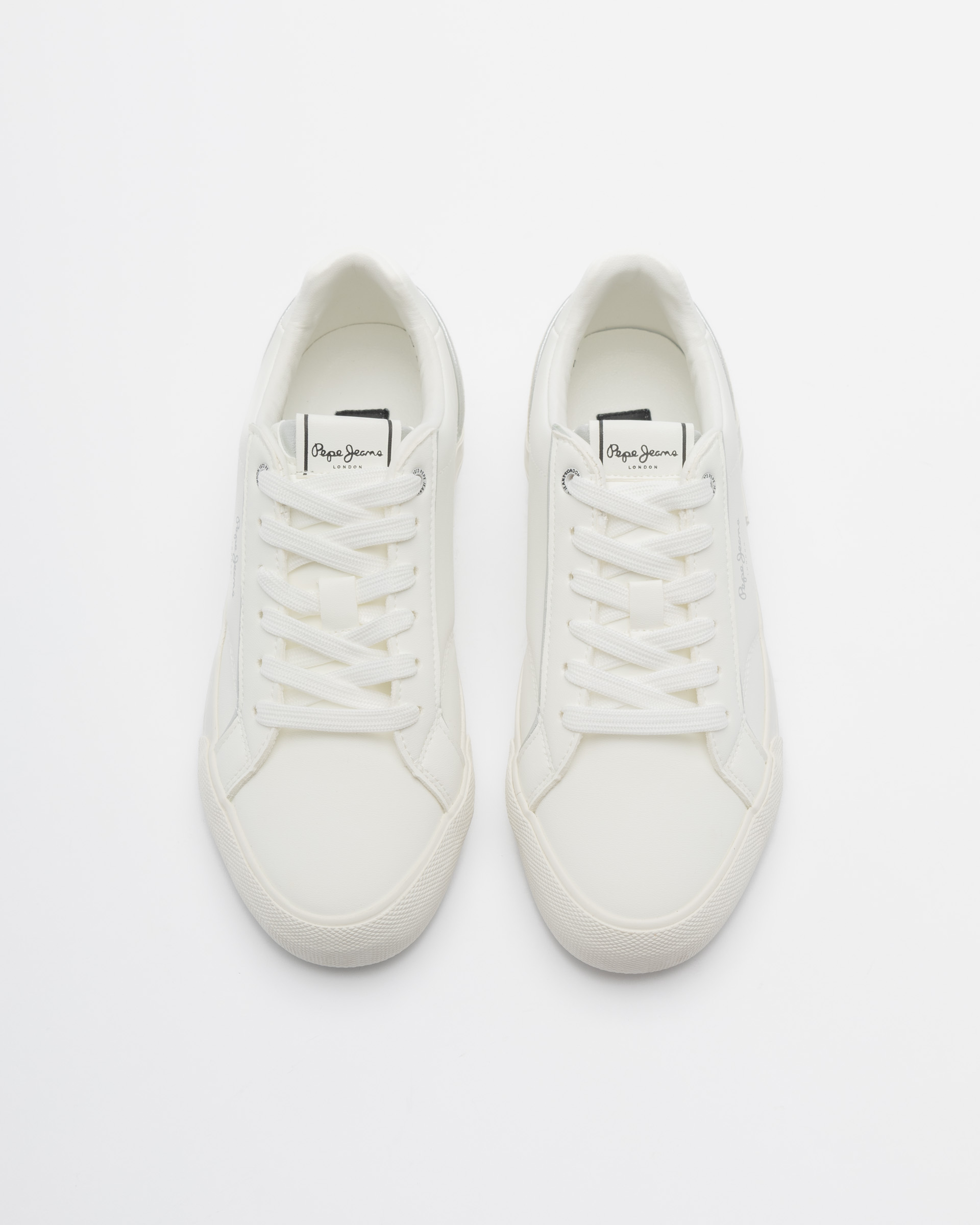 Weiße Sneakers Pepe Jeans London