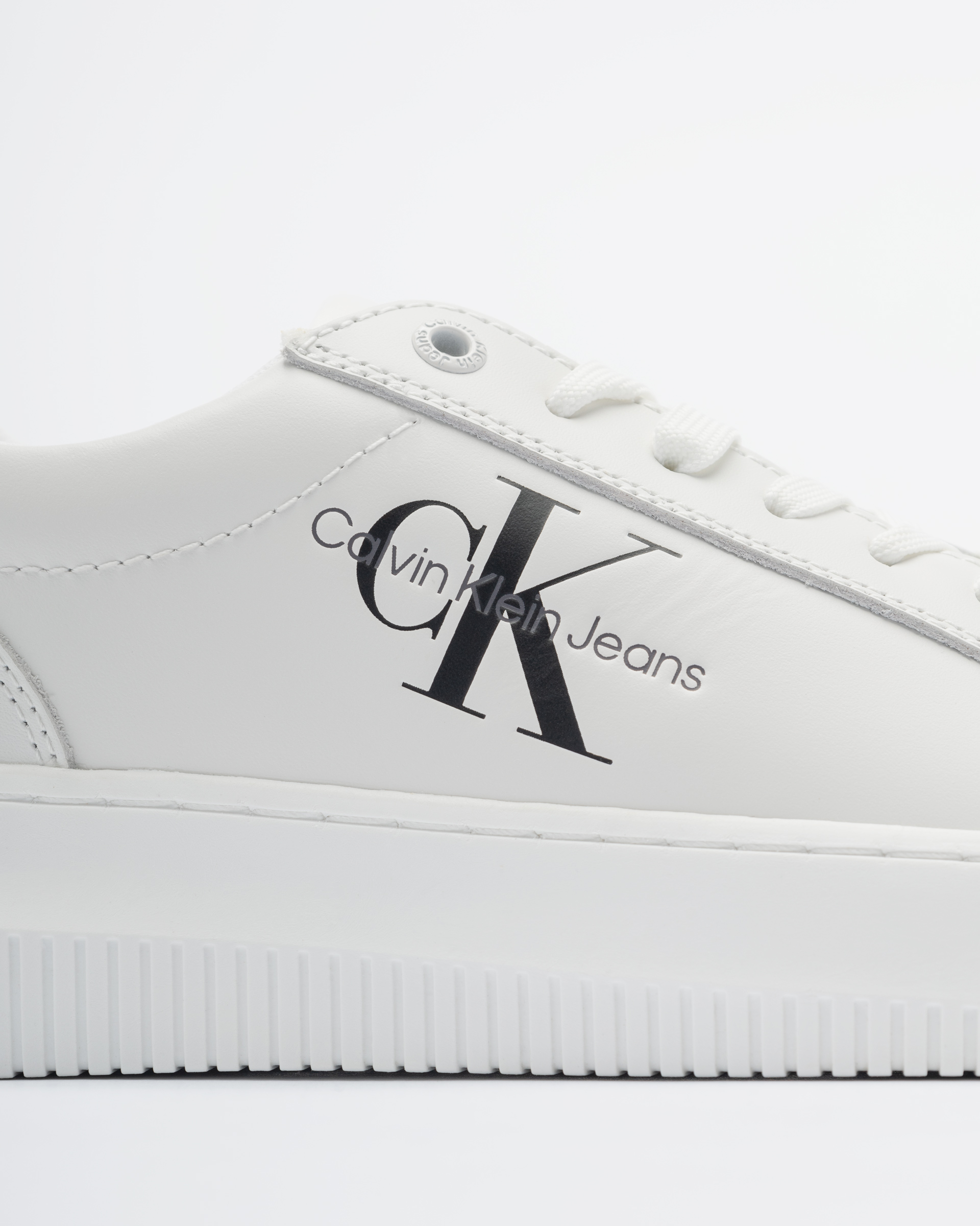 Baskettes blanches Calvin Klein Jeans