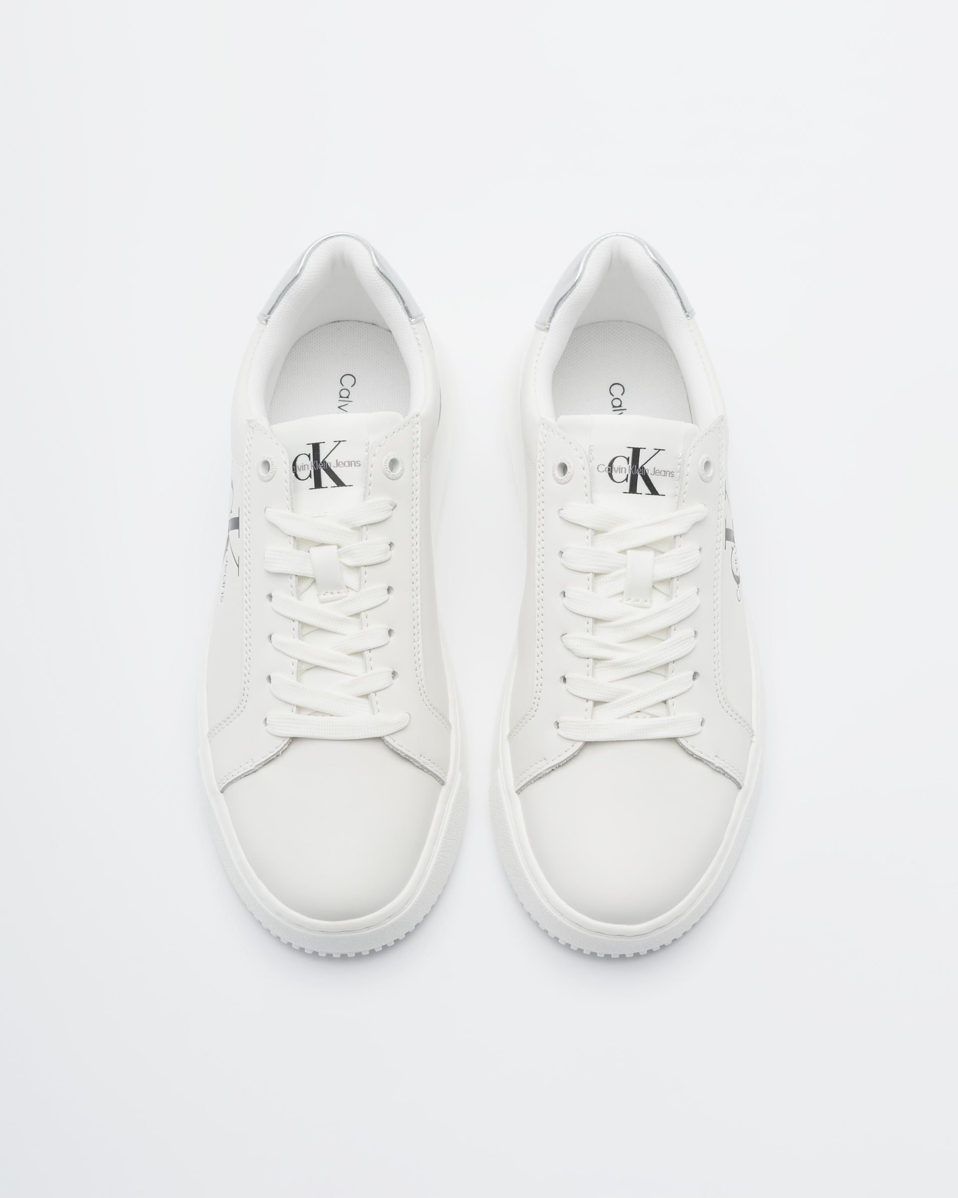 Baskettes blanches Calvin Klein Jeans