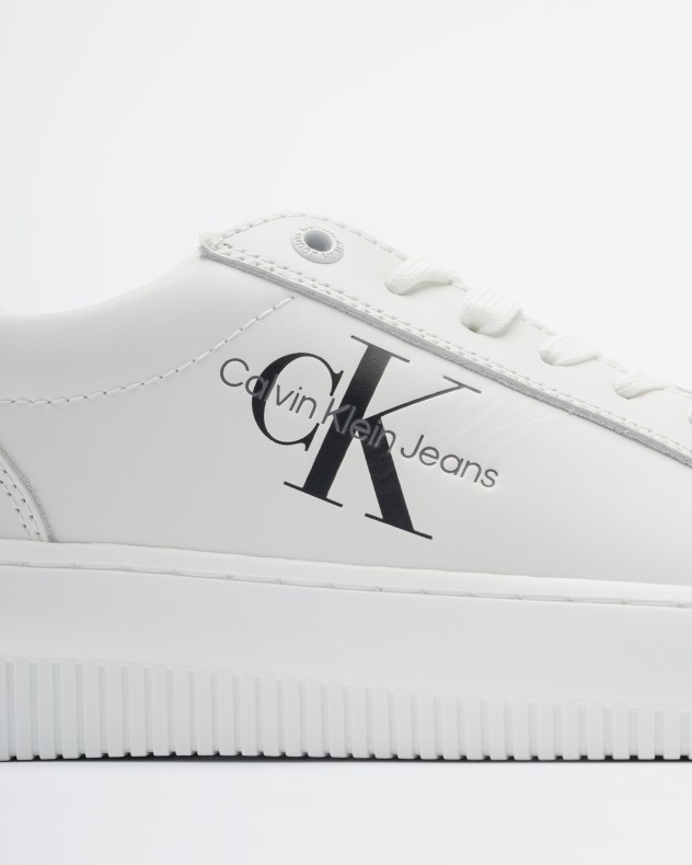 Sapatilhas brancas Calvin Klein Jeans