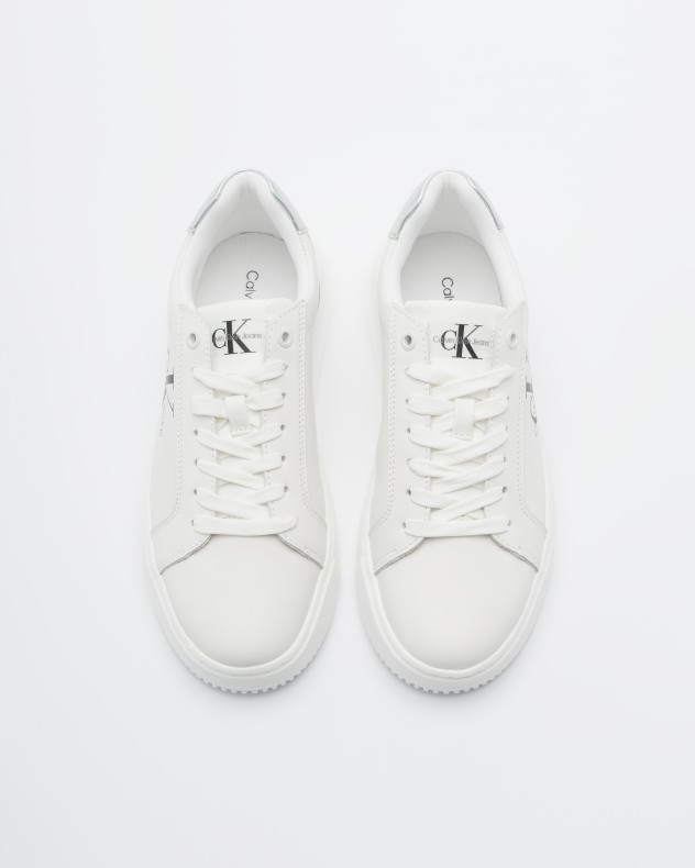 Witte sportschoenen Calvin Klein Jeans