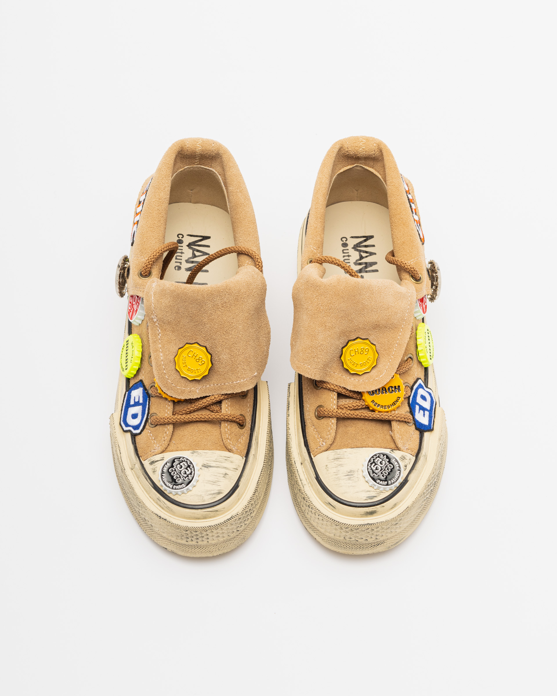Nan-Ku Couture Sneakers