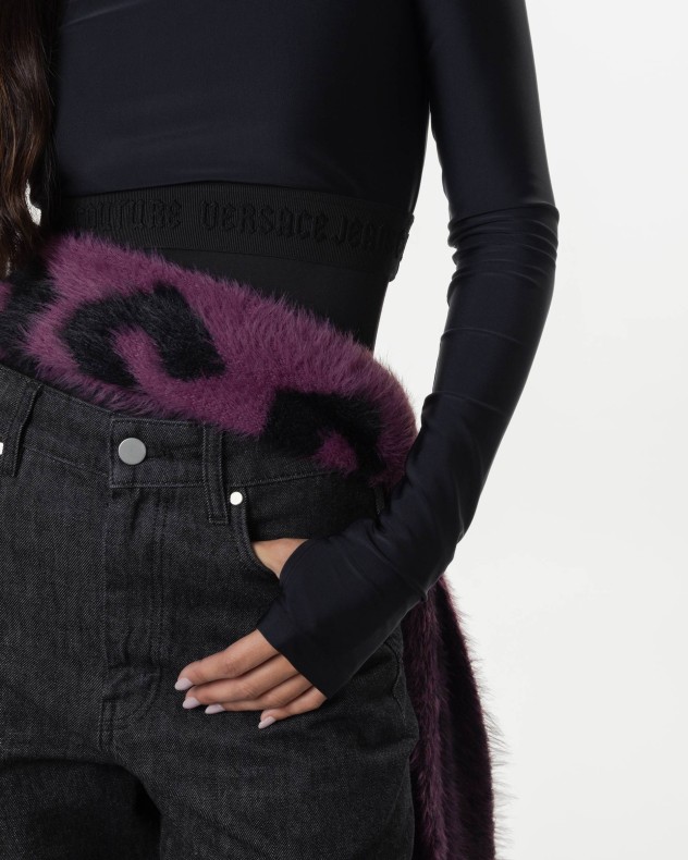 Korte trui Versace Jeans Couture