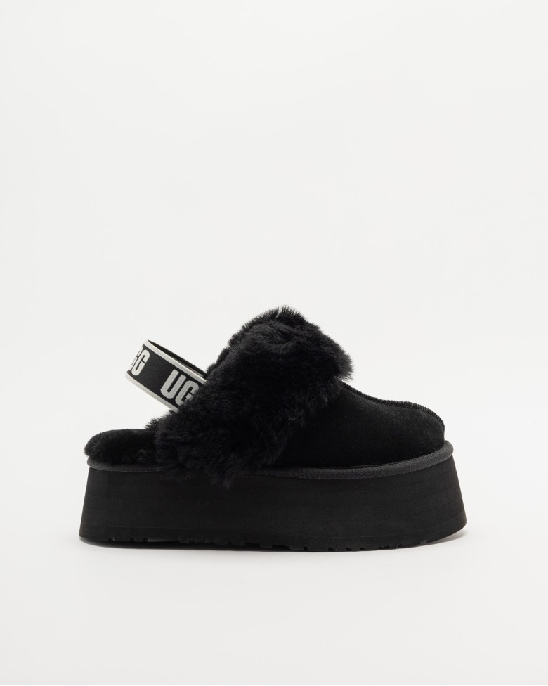 Sabots plateforme Ugg Funkette Noir 6-1113474W-01 PROF