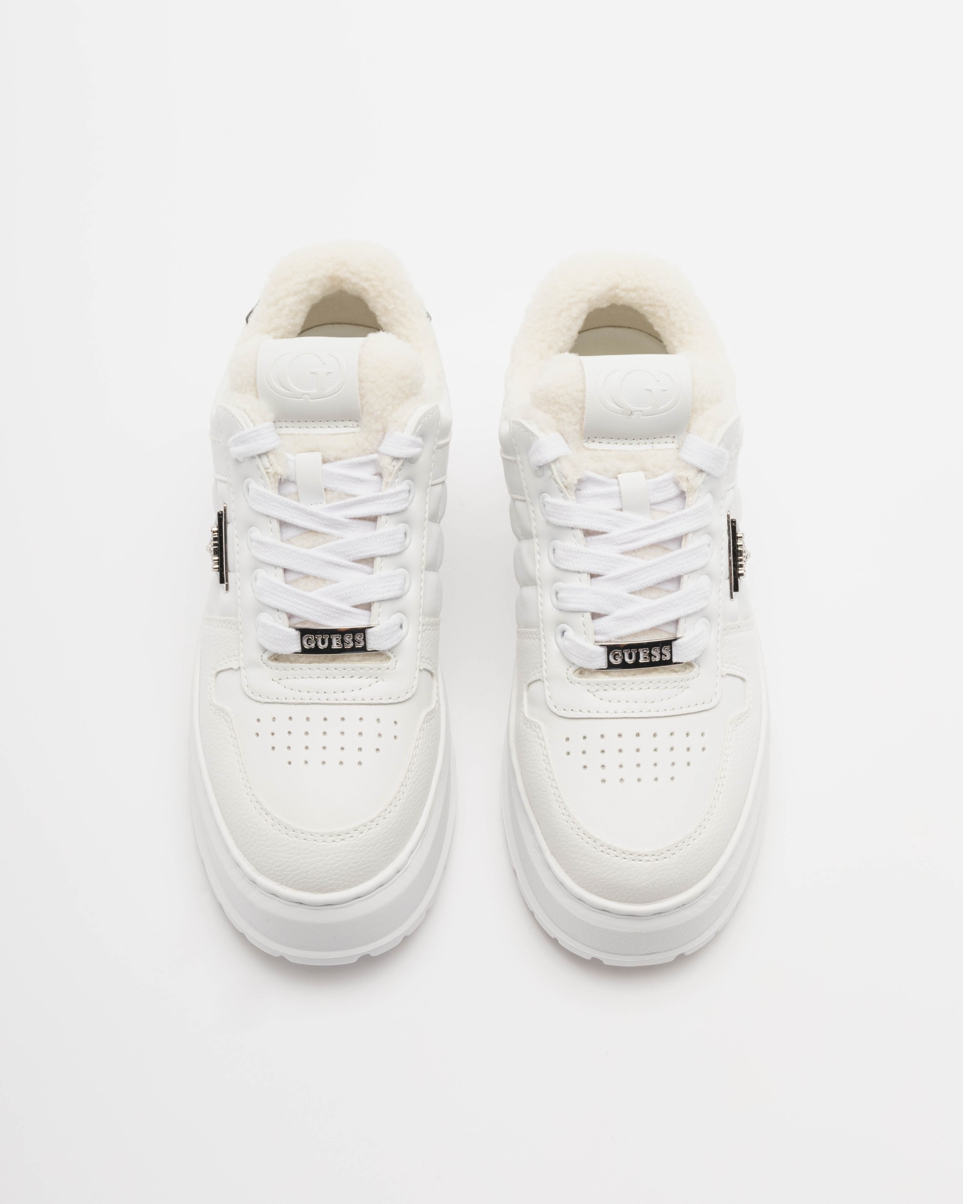 Witte sportschoenen Guess