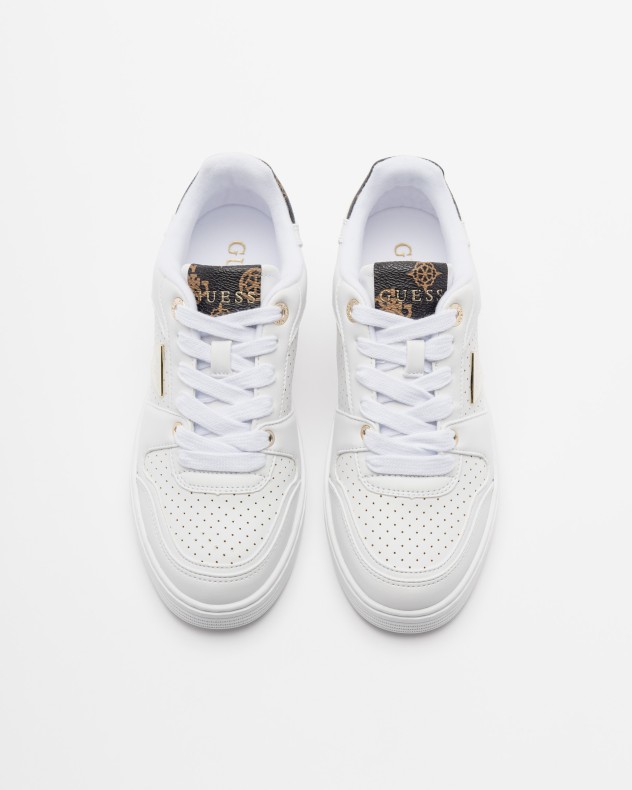 Witte sportschoenen Guess
