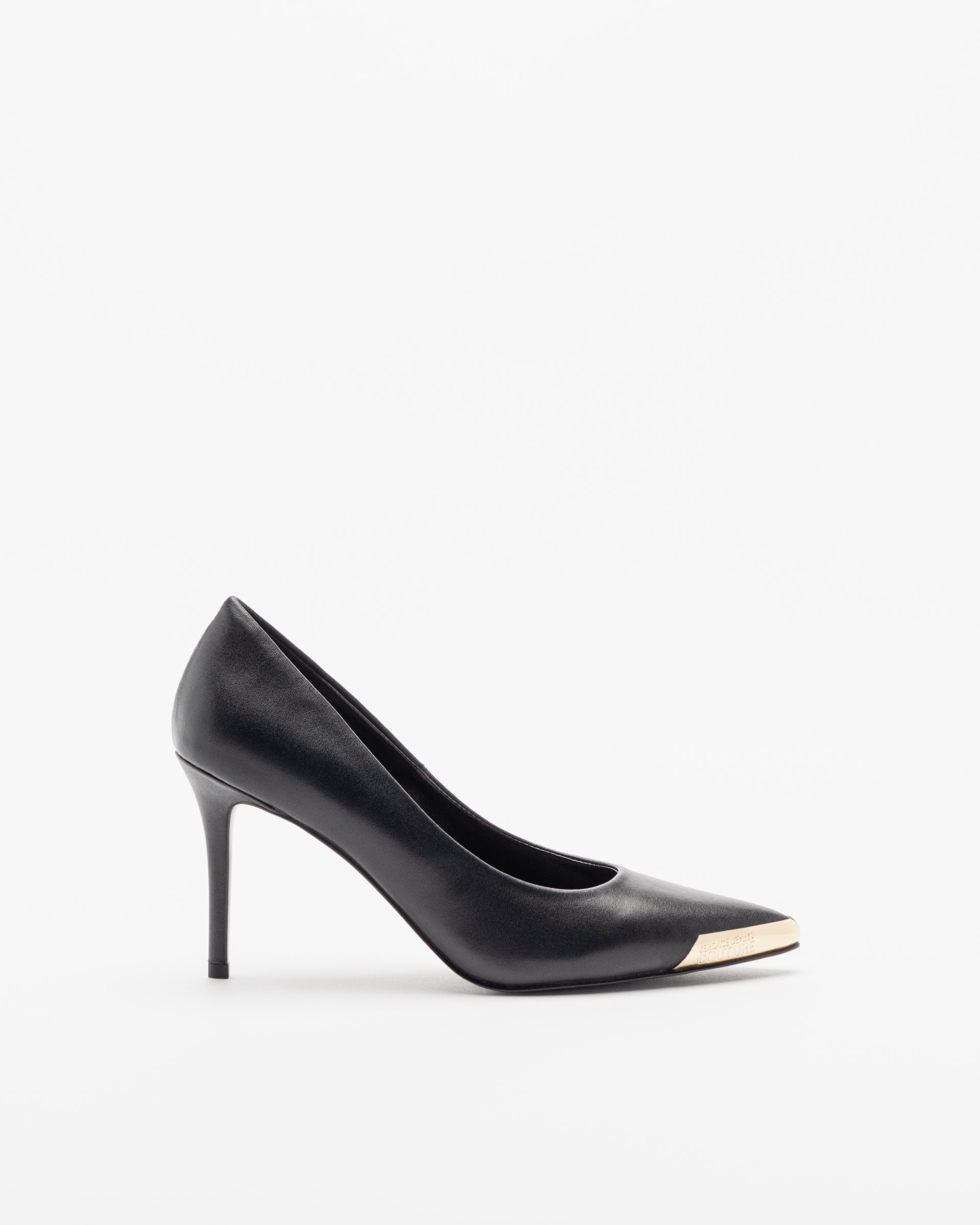 シューズ・サンダルその他 VERSACE JEANS Woman Pumps Black 75VA3S50ZS859 899 Versace Jeans Couture 75VA3S50 Black Shoes - 492-75S50-01 - PROF