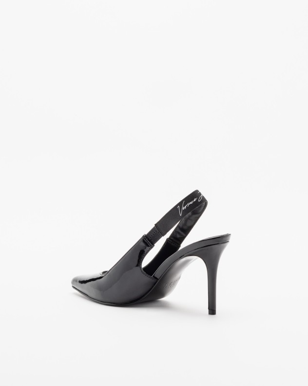 Sapato aberto atrás Versace Jeans Couture