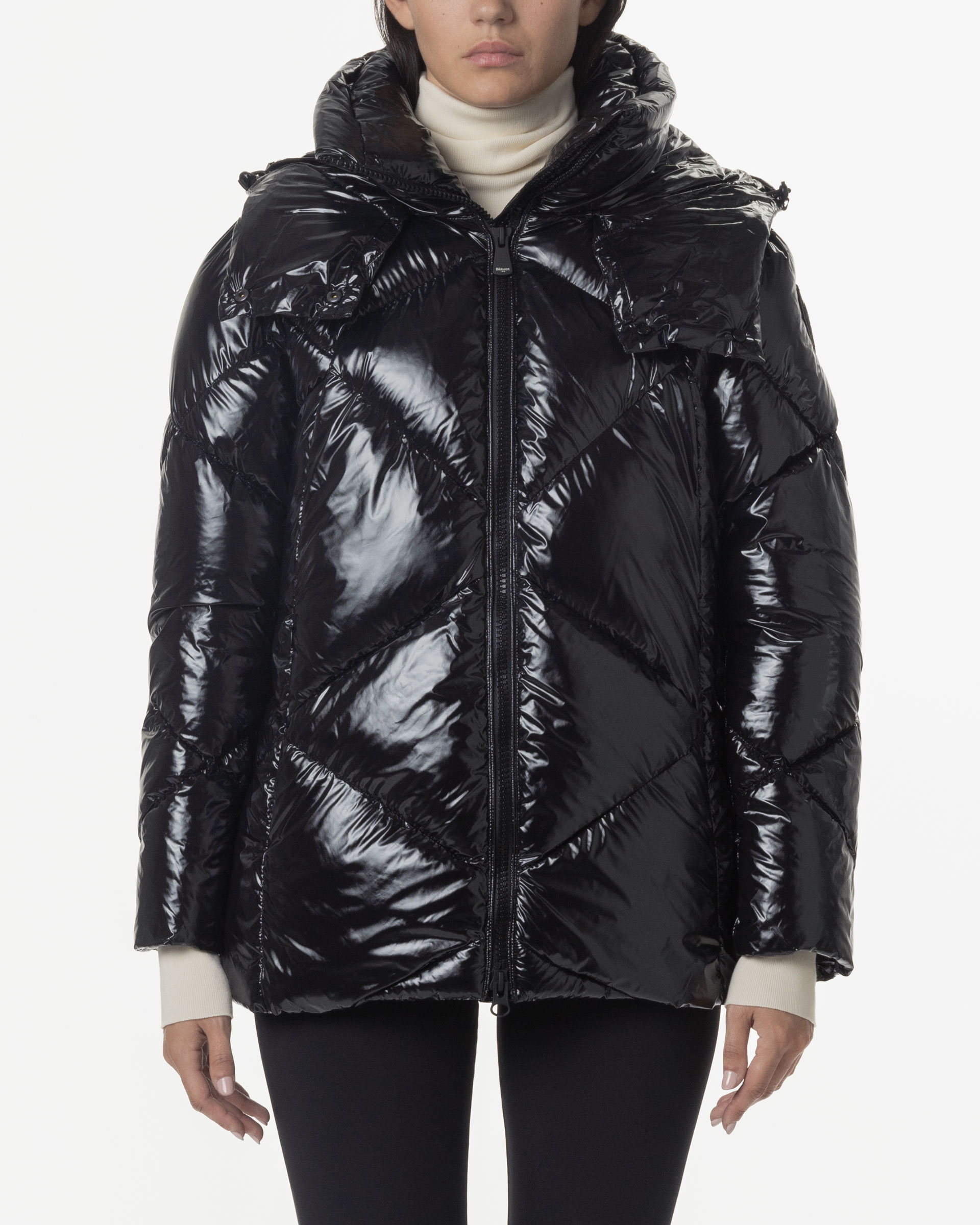 Blauer Puffer jacket
