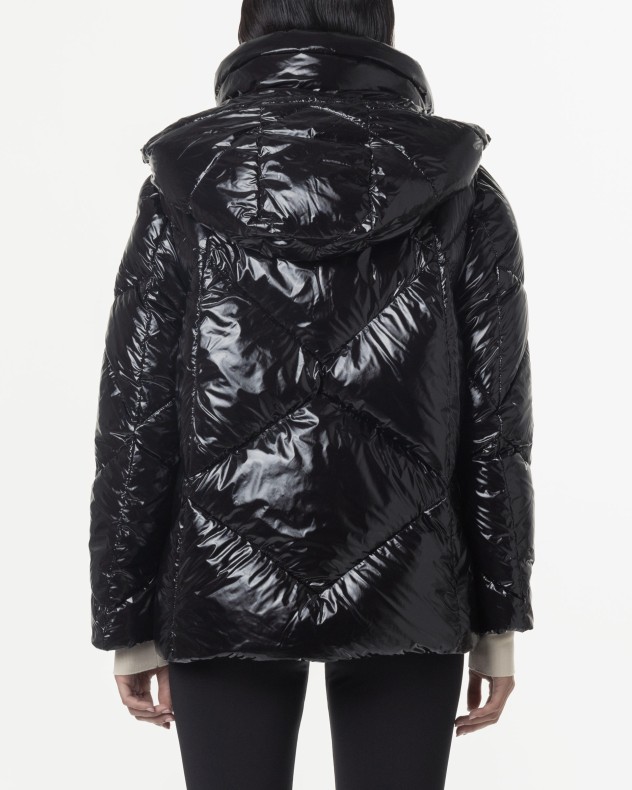 Blauer Puffer jacket