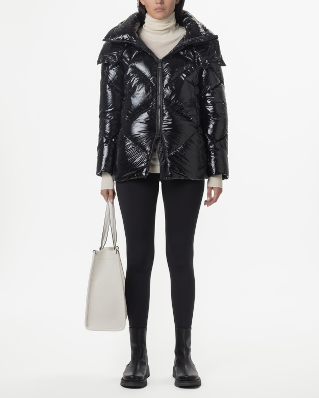 Blauer Puffer jacket