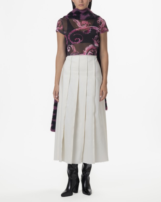 T-shirt con cappuccio Versace Jeans Couture