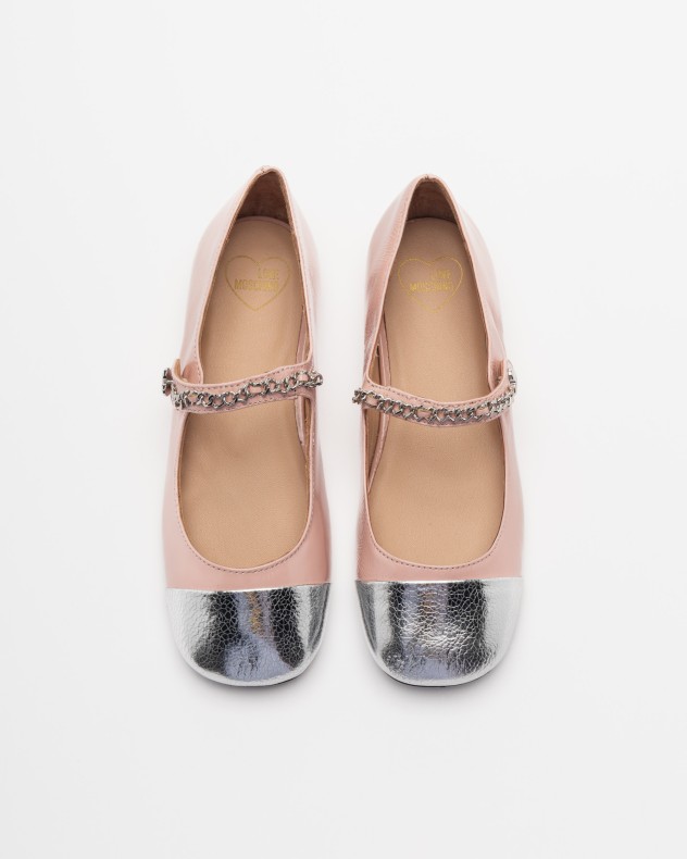 Platte schoenen Love Moschino
