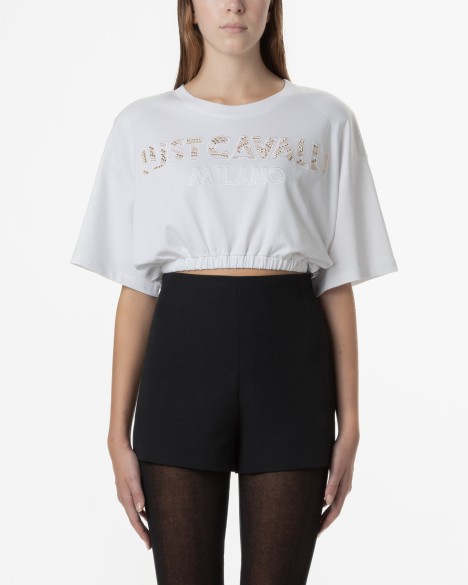 Just Cavalli Cropped t-shirt