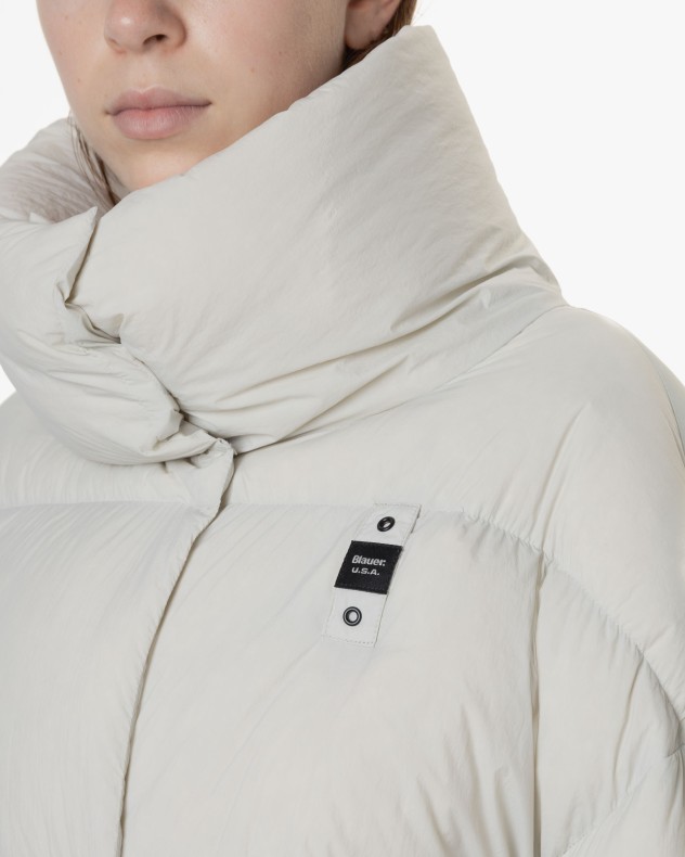 Blauer Puffer jacket