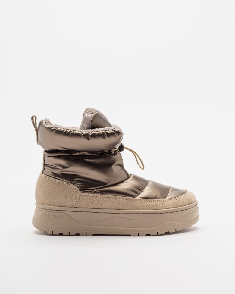 Pepe Jeans Hohe Stiefeletten Beige Stiefel Pepe Jeans London