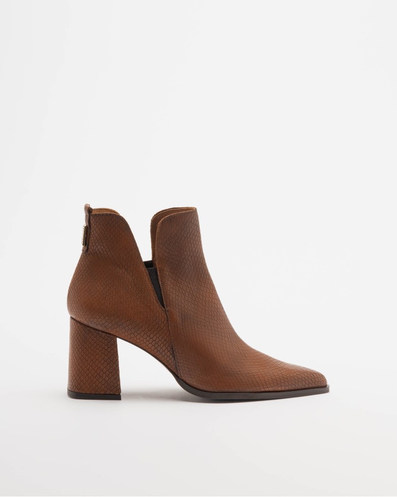 PROF 0203-4300 Camel Ankle Boots 110-4300E-04 PROF