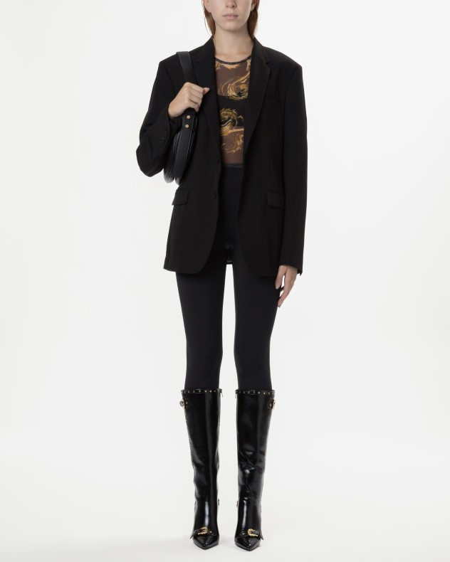 T-shirt Cropped Versace Jeans Couture