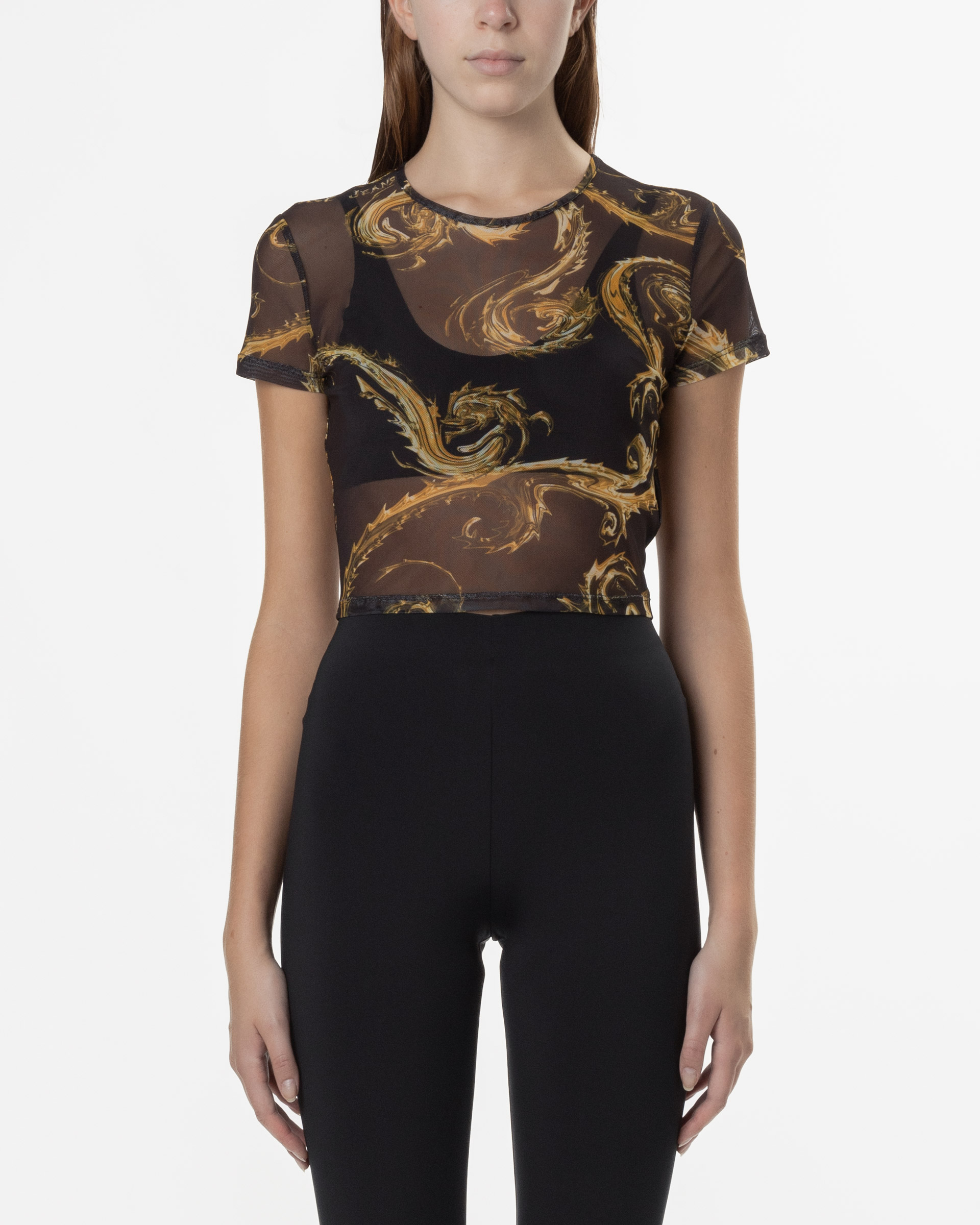 T-shirt Cropped Versace Jeans Couture