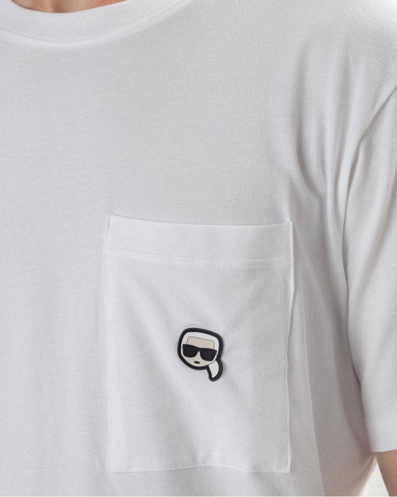 Conjunto de Pijama Camiseta Shorts Karl Lagerfeld 220M2105