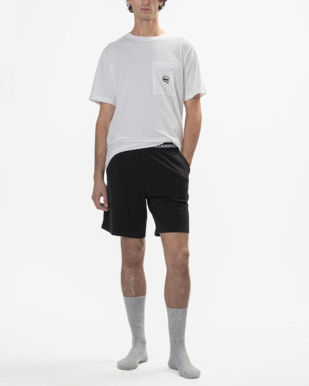 Pyjama T-shirt + korte broek Karl Lagerfeld