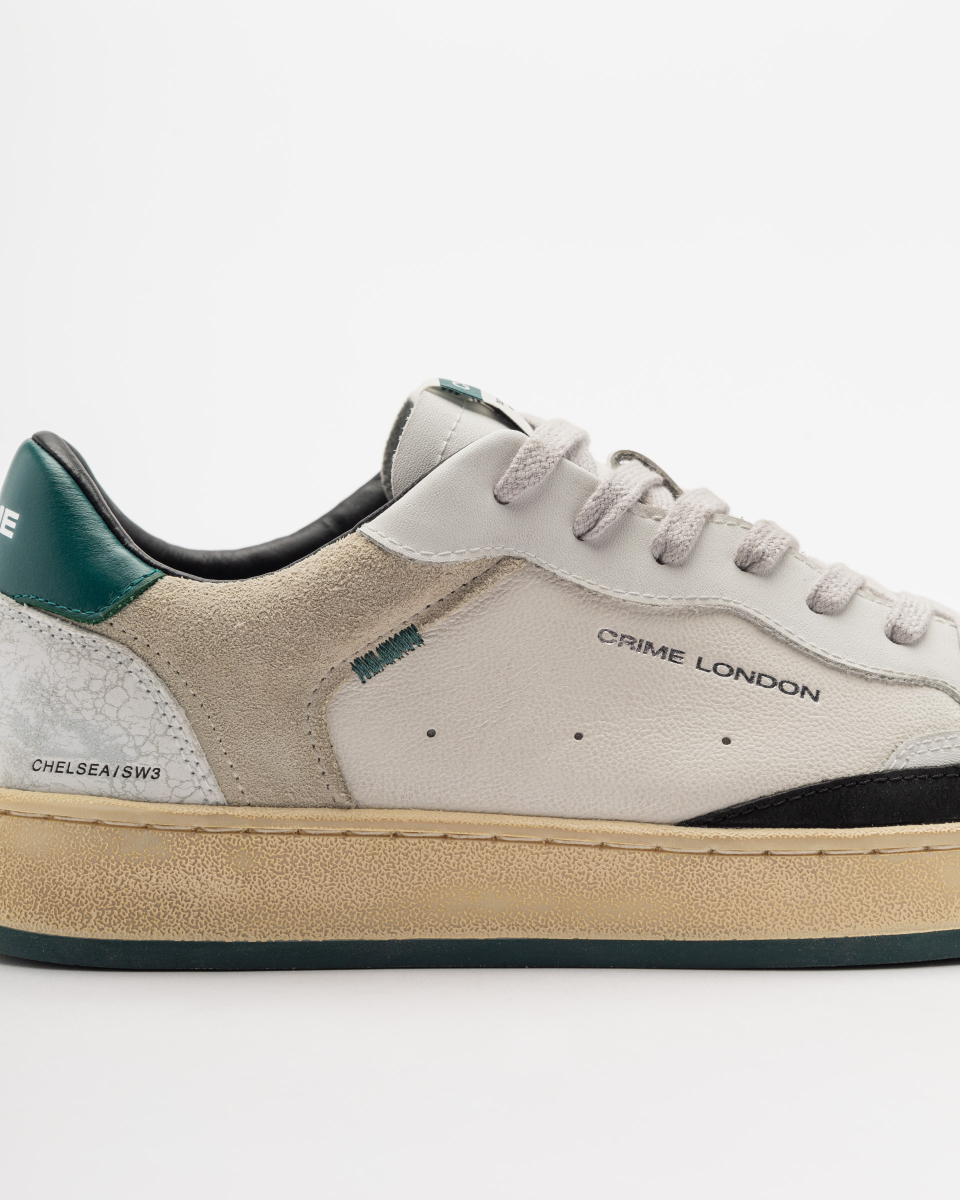 Crime London White sneakers